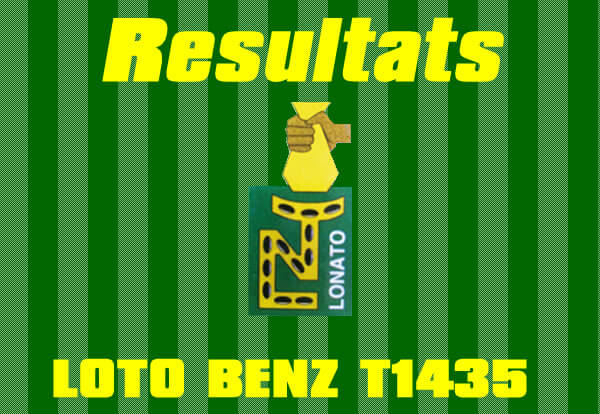 Resultats loto BENZ T1435