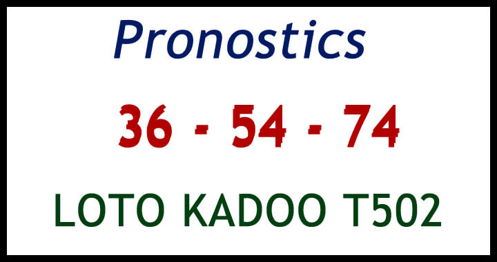 Pronostics pour LOTO KADOO