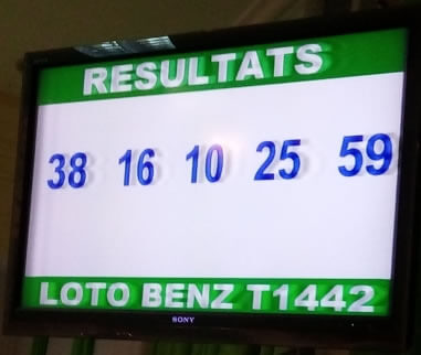Resultats lotto Benz tirage 1442
