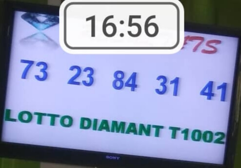 Résultats ou numéros gagnants du lotto Diamant tirage 1002