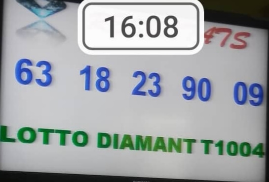 Résultats lotto Diamant tirage 1004