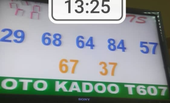 Numéros gagnants du loto Kadoo tirage 607