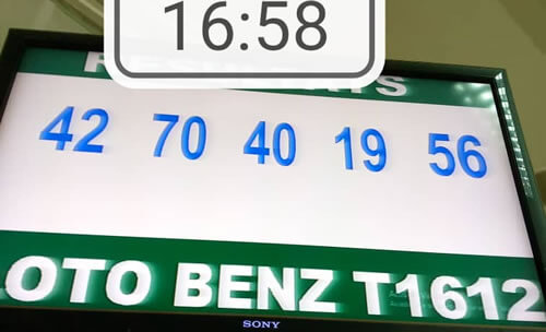 Résultats ou numéros gagnants du loto Benz tirage 1612