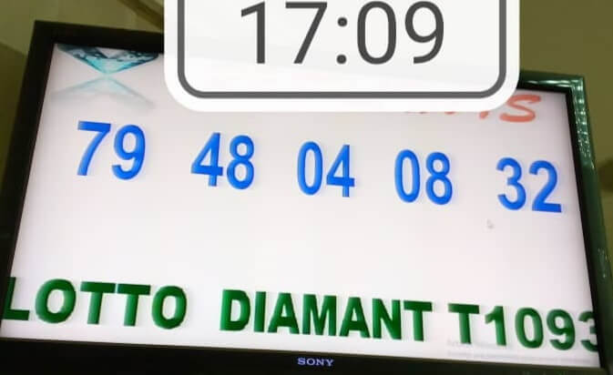 Résultats du lotto Diamant tirage 1093