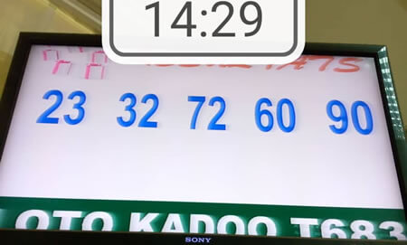 Résultats ou numéros gagnants du loto KADOO tirage 683