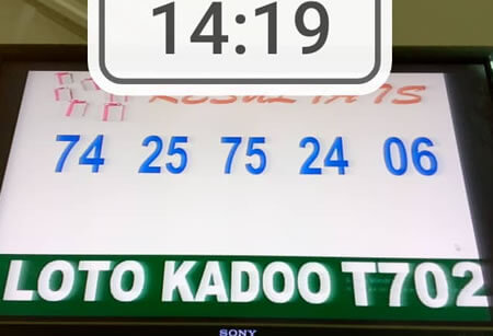 Résultats du loto Kadoo tirage 702