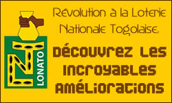 Du nouveau à la Loterie Nationale Togolaise à partir du 1er Juillet