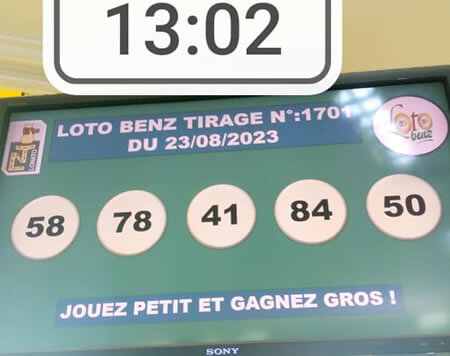 Résultats du loto Benz tirage 1701