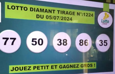 Résultats du loto Diamant tirage 1224