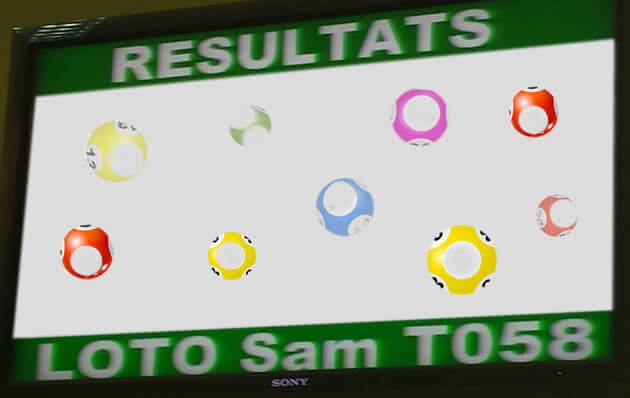Résultats lotto Sam T58