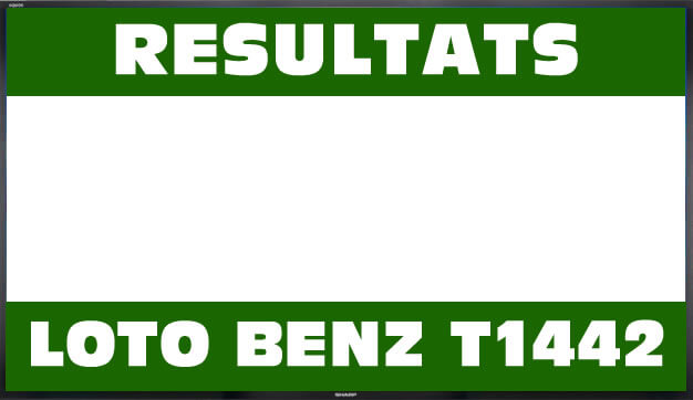 Resultats lotto Benz
