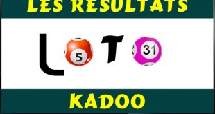 Les résultats des jeux du lotto Kadoo