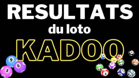 Les Résultats ou numéros gagnants du loto Kadoo tirage 740